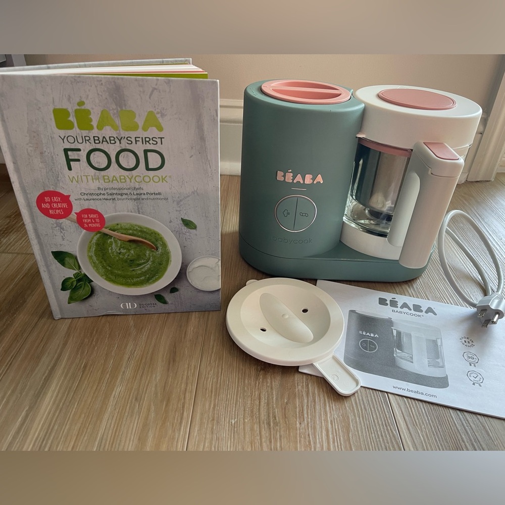 Béaba Babycook Neo Baby Food Maker Processor in Eucalyptus